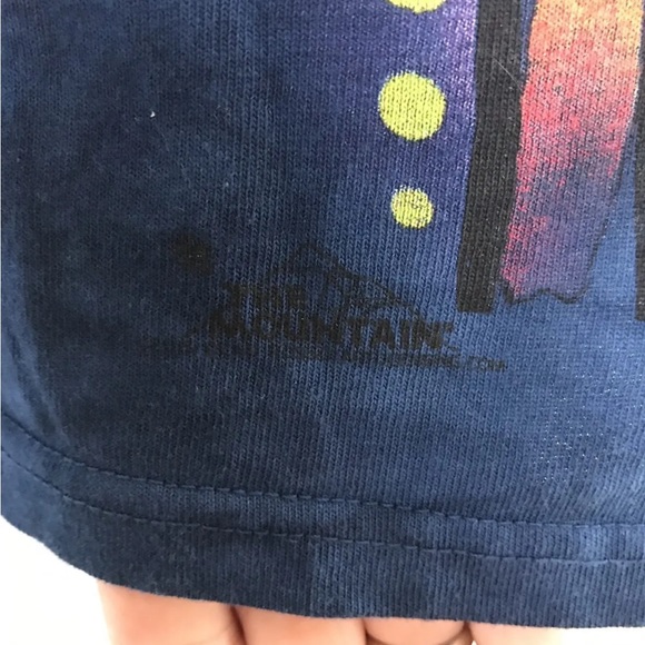 LAB LUV THE MOUNTAIN Dean Russo Tie Dye Dog Puppy Doggo Art T-shirt mens sz S - Picture 4 of 6